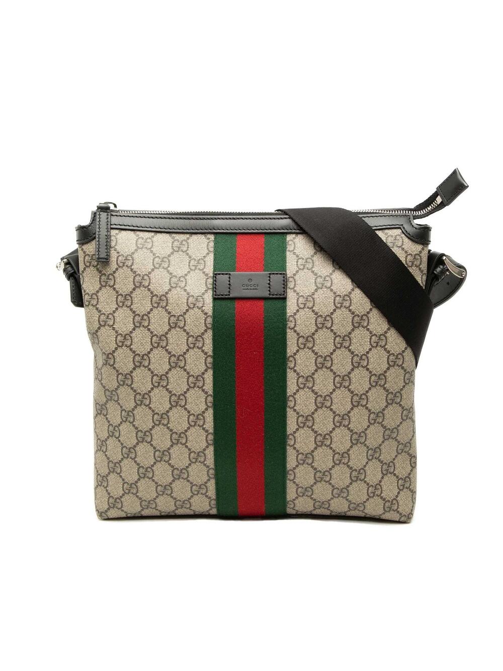 Gucci Gg Supreme Web Crossbody Pre- #351306G76B